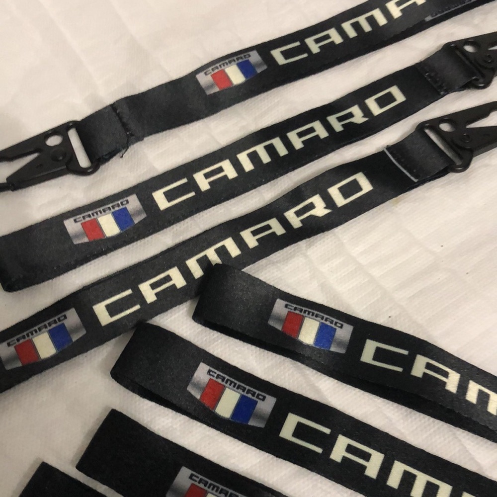 CAMARO Keyring Straps with Metal Clasps bundle 10 - Picture 2 of 3